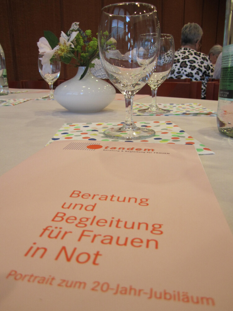 Jubiläum 20 Jahre Beratungsstelle tandem
